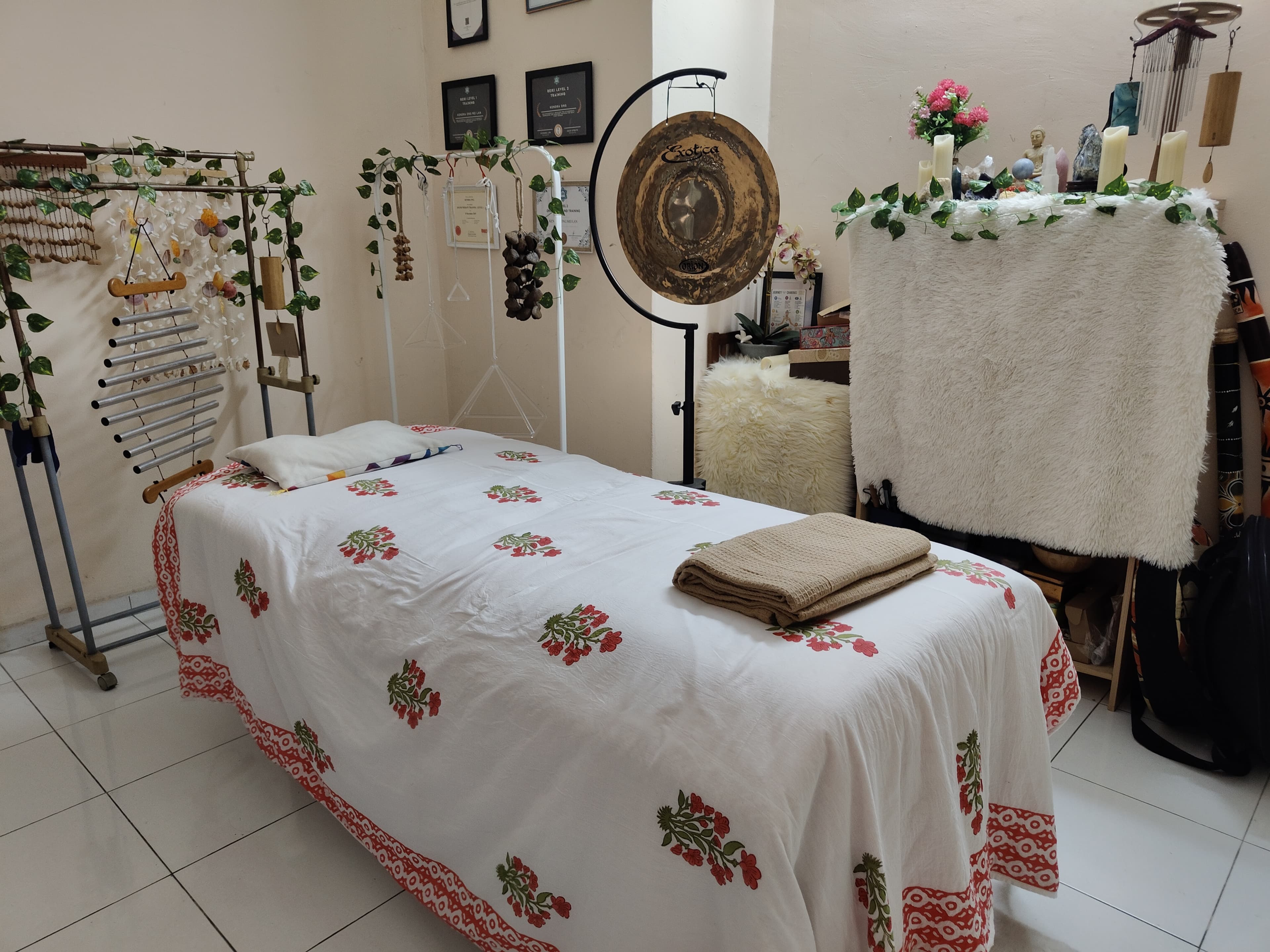 Room for personal sessions